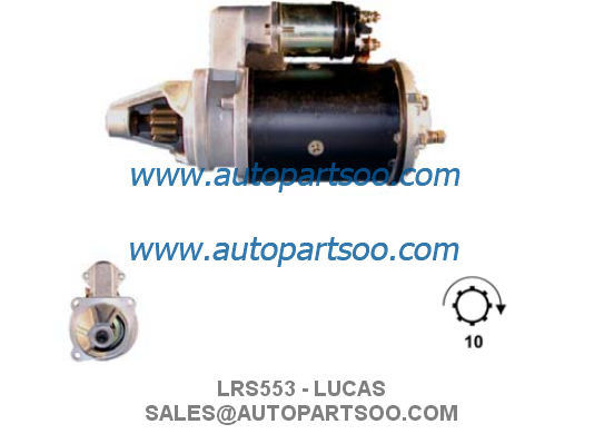 Goede prijs LRS553 DR83337 - LUCAS Startmotor 12V 2.8KW 10T MOTORES DE ARRANQUE online