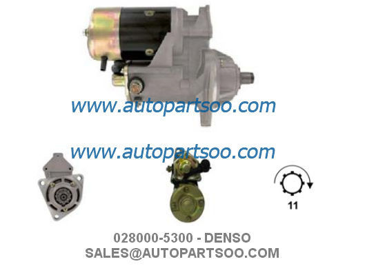 Goede prijs 028000-5300 28100-77090 - DENSO Startmotor 24V 4,5KW 11T MOTORES DE ARRANQUE online