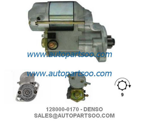 Goede prijs 128000-0171 128000-6640 - DENSO Startmotor 12V 1.4KW 9T MOTORES DE ARRANQUE online