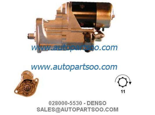 Goede prijs 028000-5530 028000-5620 - DENSO Startmotor 24V 4,5KW 11T MOTORES DE ARRANQUE online