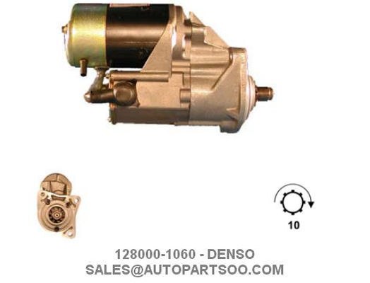 Goede prijs 028000-0960 128000-1060 - DENSO Startmotor 12V 2.5KW 10T MOTORES DE ARRANQUE online
