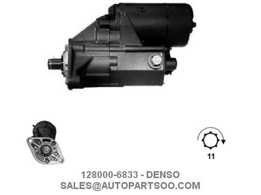 Goede prijs 128000-6833 128000-7360 - DENSO Startmotor 12V 2,5KW 11T MOTORES DE ARRANQUE online