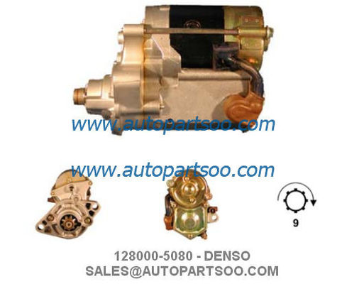 Goede prijs 128000-5080 228000-0210 - DENSO Startmotor 12V 1KW 9T MOTORES DE ARRANQUE online