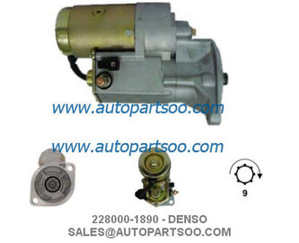 Good price 228000-1890 8970429970 - DENSO Starter Motor 12V 2.2KW 9T MOTORES DE ARRANQUE online