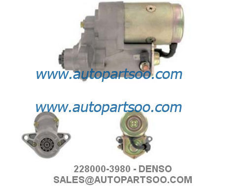 Goede prijs 228000-3980 228000-3981 - DENSO Startmotor 12V 1.7KW 11T MOTORES DE ARRANQUE online