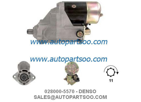 Goede prijs 028000-5570 028000-6460 - DENSO Startmotor 24V 4,5KW 11T MOTORES DE ARRANQUE online