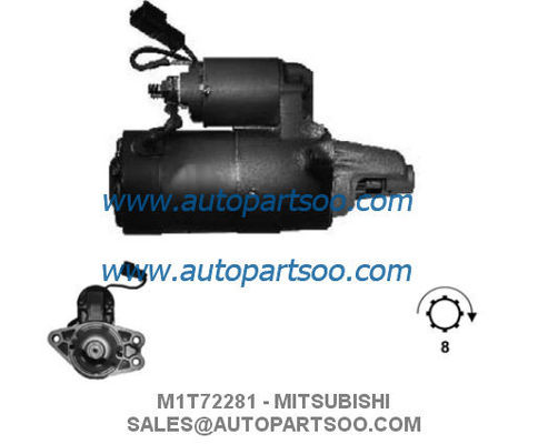 Goede prijs M1T72281 M1T72281A - MITSUBISHI Startmotor 12V 1.4KW 8T MOTORES DE ARRANQUE online