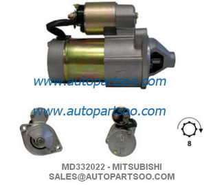 Good price MD332022 MD356104 - MITSUBISHI Starter Motor 12V 1.2KW 8T MOTORES DE ARRANQUE online