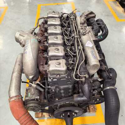 Goede prijs 6D24-0AT2 Turbodieselmotor 6 cilinder 6.4L Voor zware vrachtwagen FV517 FV417 online