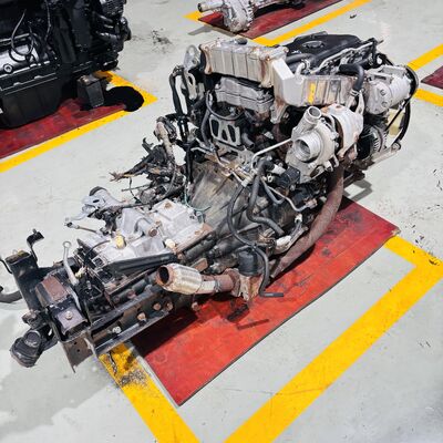 Goede prijs 4HK1T 5.193L Turbo Intercooler Common Rail Dieselmotor Assemblage met 510–647 N·m Koppel voor Isuzu NPR NQR NRR 700P online