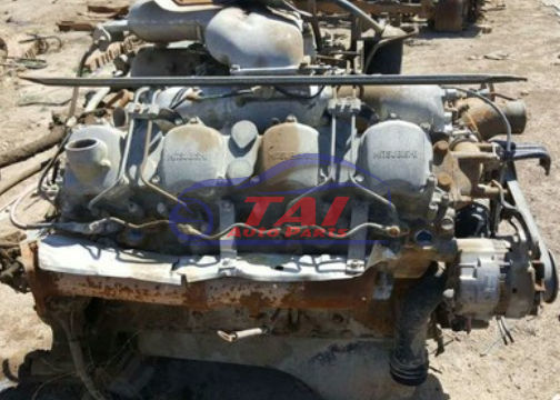 8 cilinders 8DC9-3A 8DC9 Gebruikte motor voor Mitsubishi