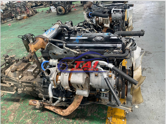 4HK1 euro III Euro IV Isuzu Engine Spare Parts Assembly met Versnellingsbak voor NPR